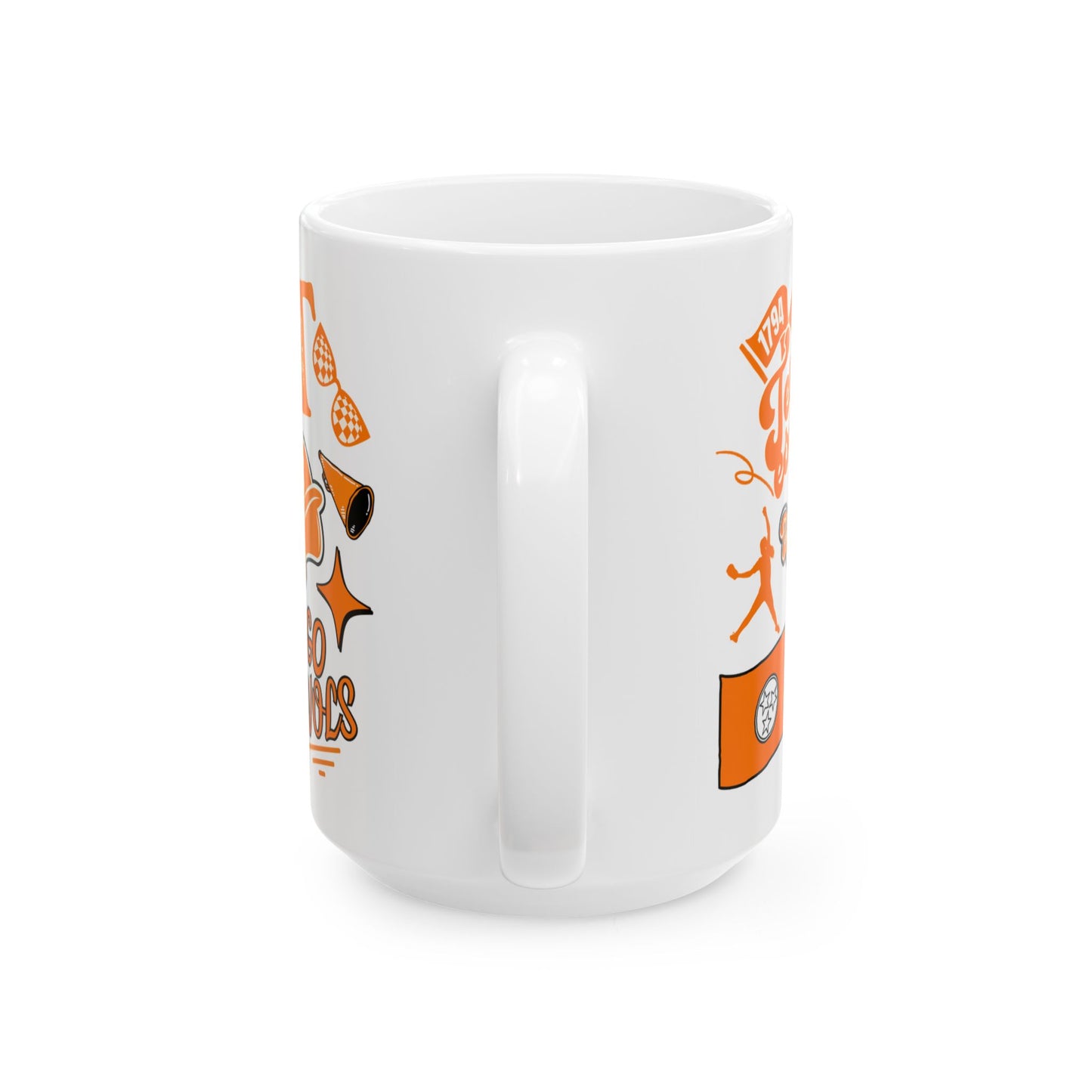 Tennessee Vols Mug | 15oz Ceramic Coffee Cup | Perfect Gift for Alumni and Fans